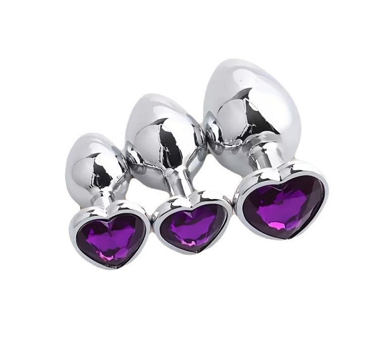 Amour Luxe Jewel Plug Set