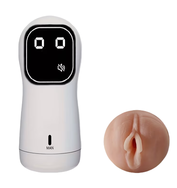 StealthTouch™ 3D Textured Male Masturbator – Portable Pleasure Sleeve
